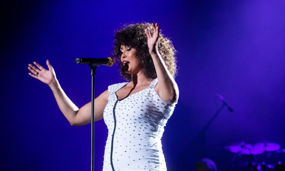 Belinda DAVIDS, le concert hommage à Whitney HOUSTON