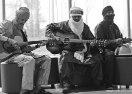Tinariwen au Pavillon de verre du Louvre-Lens ©Sébastien Ciron