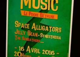 Station Music au Poche de Béthune avec Space Alligators, Jelly Bean, The Sunbathers et Synesthesia © Ludovic Mannechez