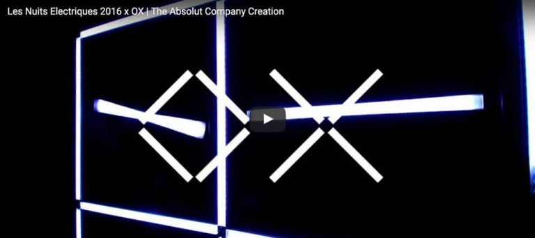 Les Nuits Electriques 2016 x OX | The Absolut Company Creation