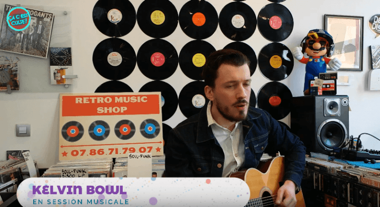 Kelvin Bowl en session musicale