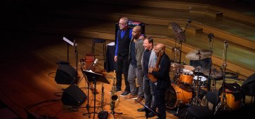 AZIZA feat. Dave Holland, Chris Potter, Kevin Eubanks & Eric Harland au Studio 4 à Flagey © Bernard Rie