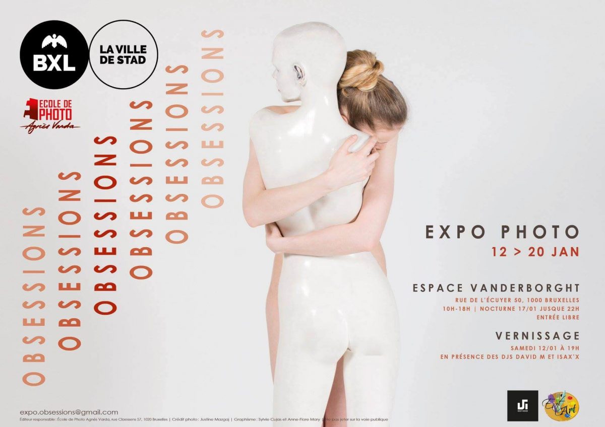 Obsessions ► Exposition photographique à Bruxelles : du 12 au 20 janvier 2019 cacestculte