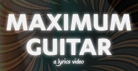Paranoid Waves – Maximum Guitar [Lyrics video] (2022)