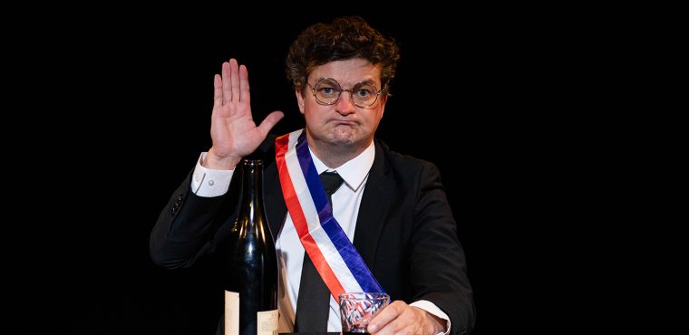 Julien Rossier est Coluche crédits Bruno Tocaben
