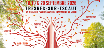 Inauguration de la Gare de Fresnes-sur-Escaut : 3 Jours de Festivités (2026) Affiche officielle La Gare ouvre ses portes