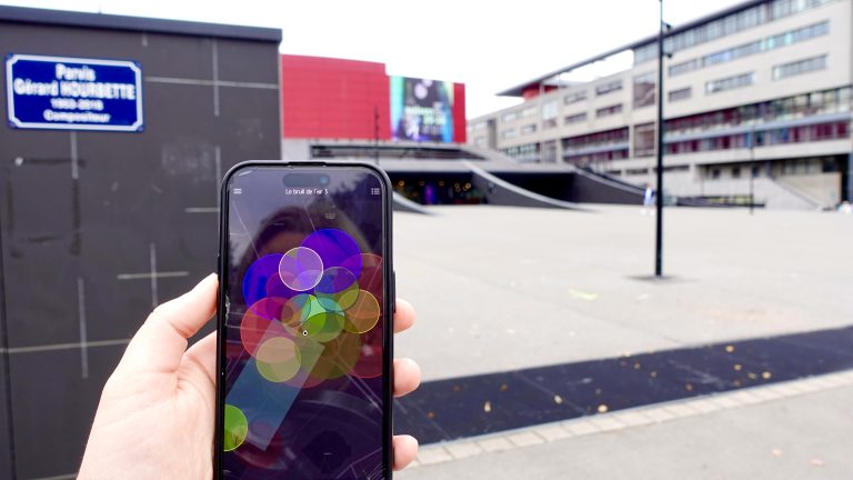 Le Bruit de l’Air #4 à Valenciennes : une balade sonore géolocalisée inédite (2026) Application Le Bruit de l'air 3 © Art Zoyd Studios