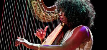 Brandee Younger illumine Flagey la harpe jazz à son sommet (2026) bernard rie Photo BannieĚre