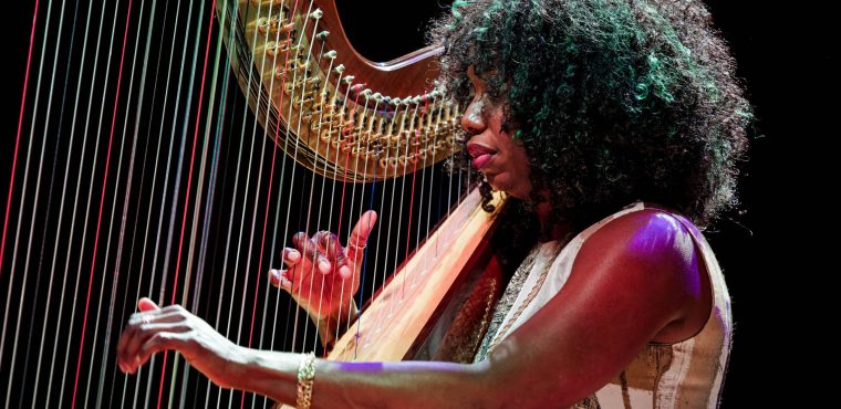 Brandee Younger illumine Flagey la harpe jazz à son sommet (2026) bernard rie Photo BannieĚre