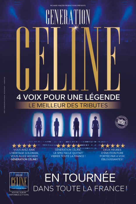  Génération Céline en tournée 2026