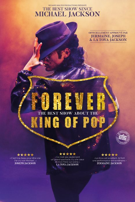 Forever, le spectacle sur Michael Jackson au Grand Rex le 23/01/2027 et en tournée