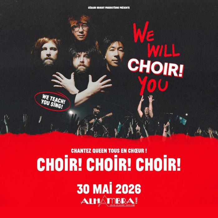 Choir! Choir! Choir! en concert à Paris le 30 mai 2026 Choir! Choir! Choir! en concert à Paris le 30 mai 2026