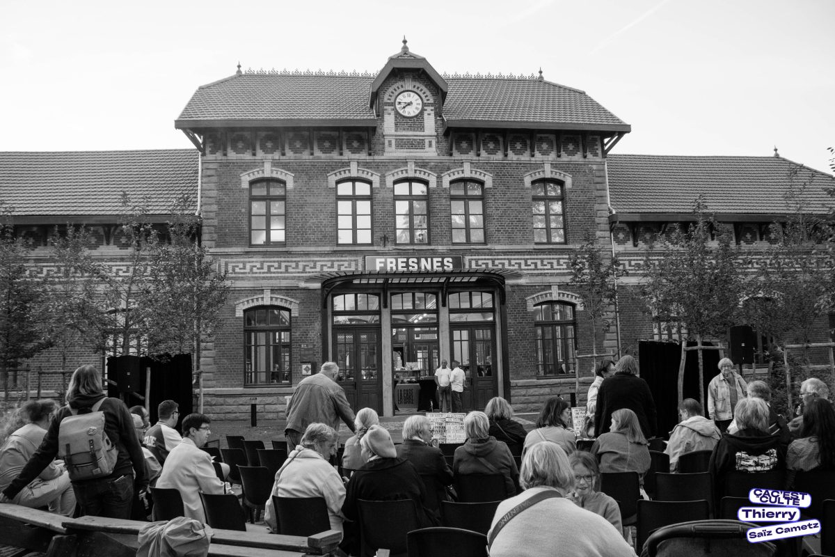 Inauguration de la gare de Fresnes-sur-Escaut par Thierry SAÏZ CAMETZ