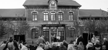 Inauguration de la gare de Fresnes-sur-Escaut par Thierry SAÏZ CAMETZ