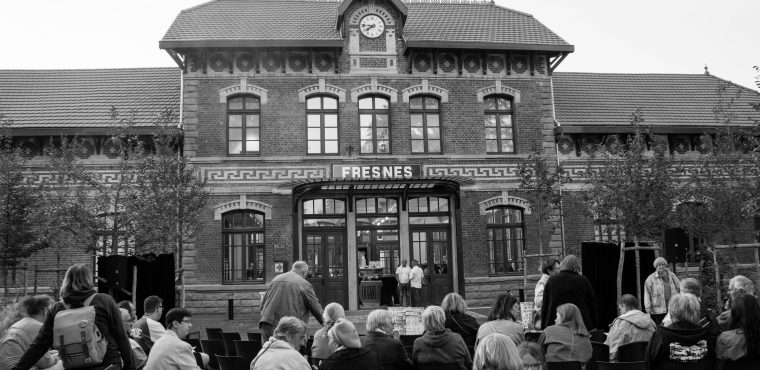 Inauguration de la gare de Fresnes-sur-Escaut par Thierry SAÏZ CAMETZ