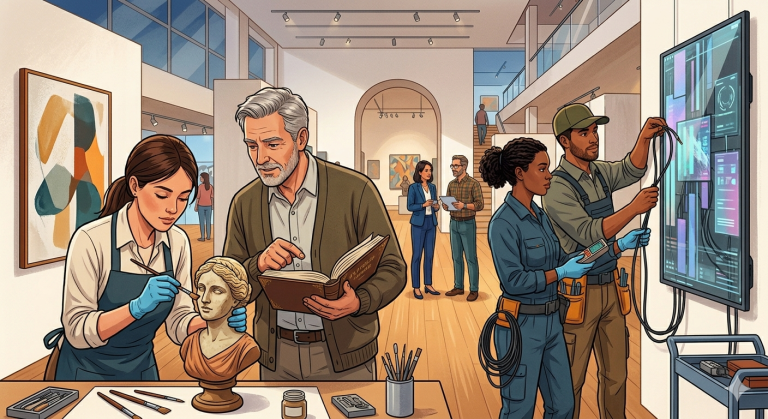 Je veux travailler dans les musées et galeries (2026) Quelle formation pour travailler dans un musée ou une galerie