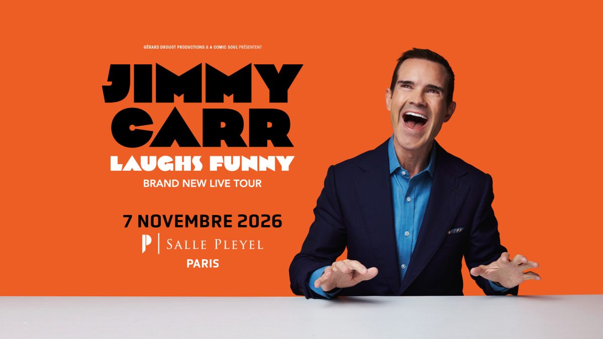 Jimmy Carr à la Salle Pleyel