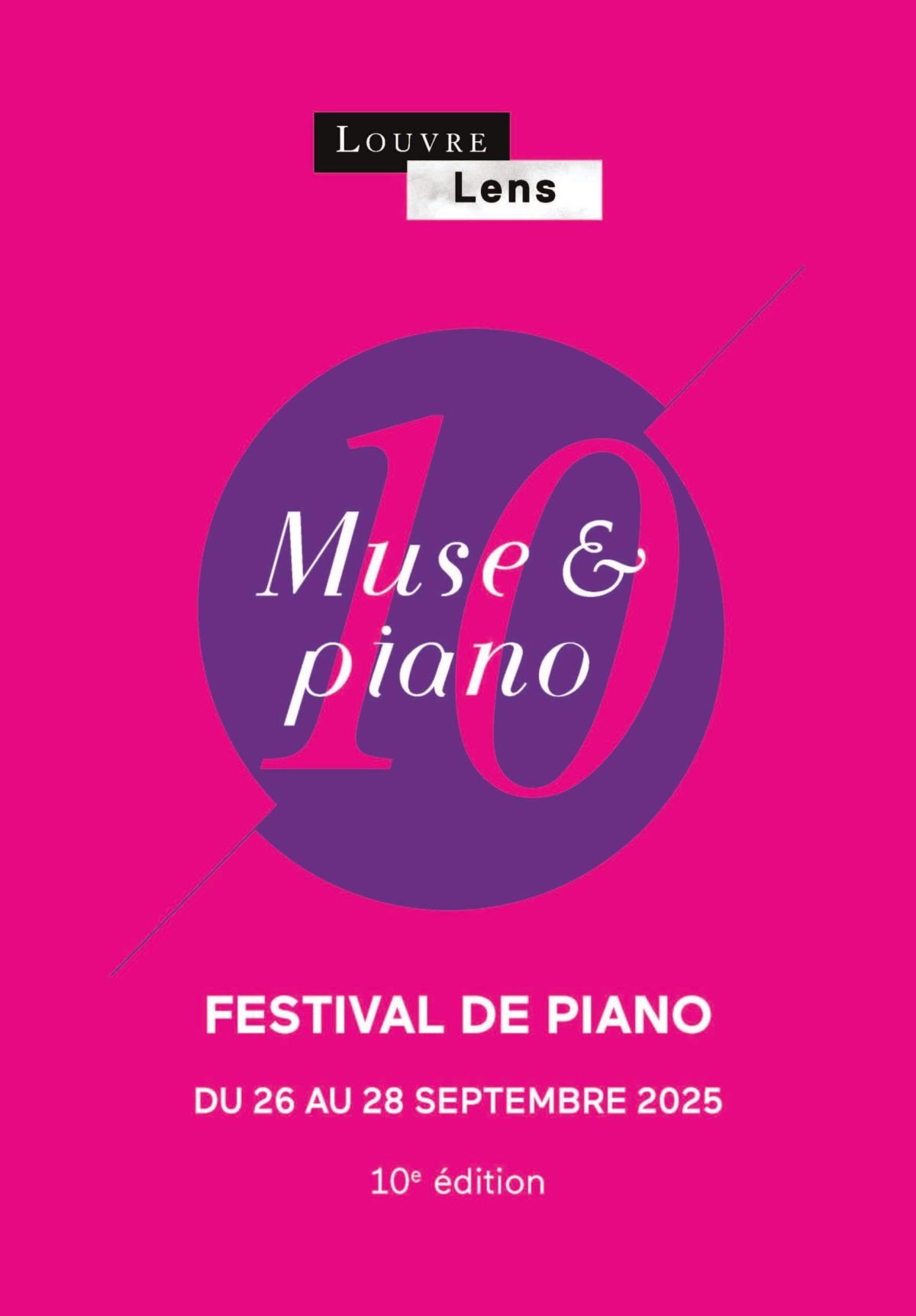 Louvre-Lens le festival Muse&Piano fête ses 10 ans (2025) Muse&Piano25_Louvre-Lens