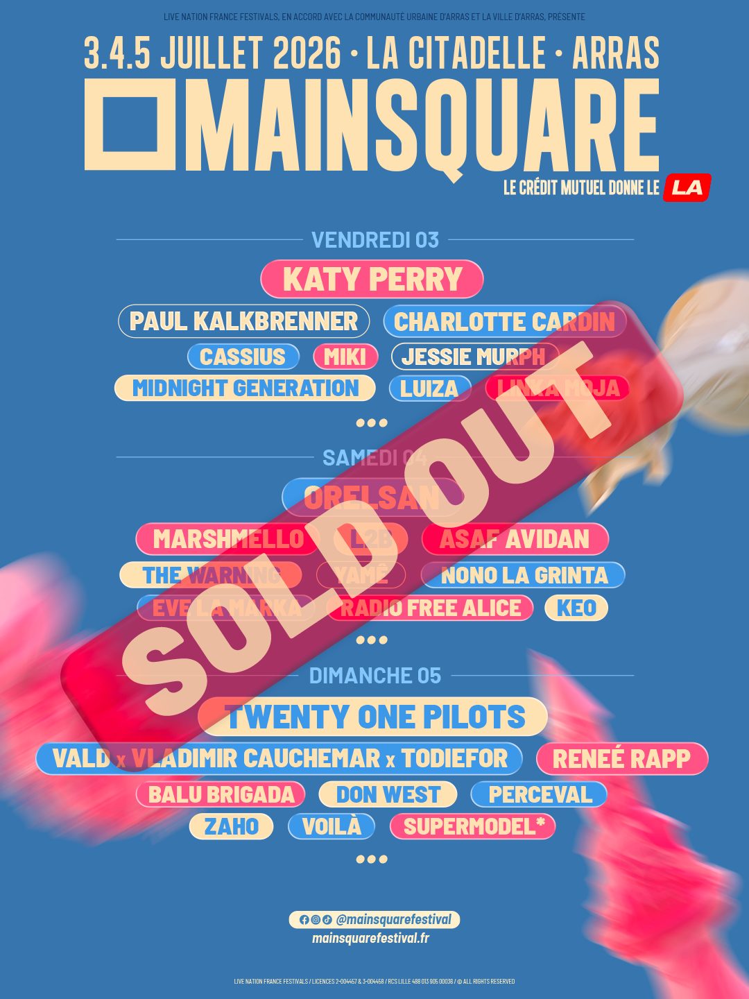 Main Square Festival 2026 un record historique pour une 20e édition déjà au complet