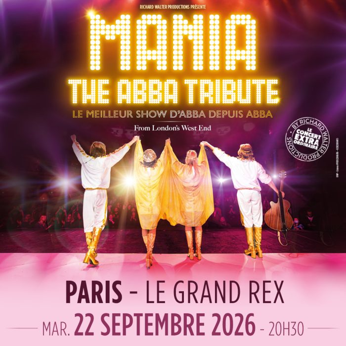 Voici une version percutante et optimisée, calibrée sur environ 140 mots pour une lecture rapide et efficace. MANIA : La magie d'ABBA de retour au Grand Rex et en tournée