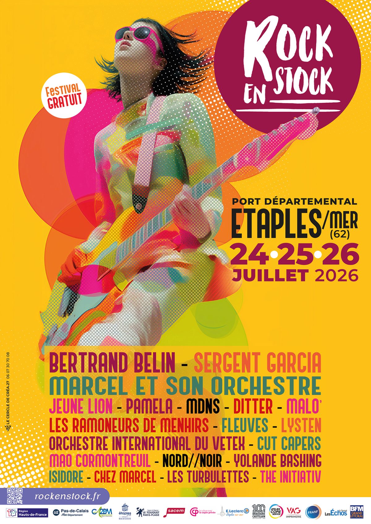 Rock en Stock 2026 : trois jours de musique gratuite sur le port d'Étaples-sur-Mer