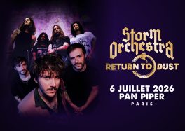 Return To Dust et Storm Orchestra : une affiche rock de choix au Pan Piper à Paris