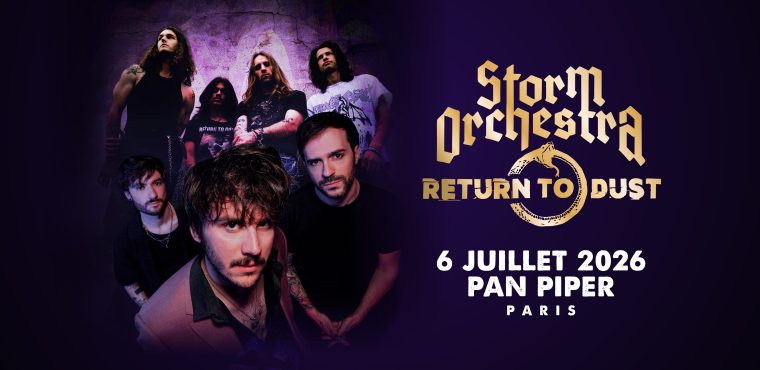 Return To Dust et Storm Orchestra : une affiche rock de choix au Pan Piper à Paris