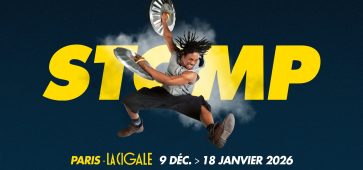 STOMP à La Cigale à Paris du 9 décembre 2025 au 18 janvier 2026.