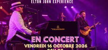 The Eltontribute la magie de Sir Elton John fait escale au Théâtre de Denain (2026) ELTON 161026 DENAIN