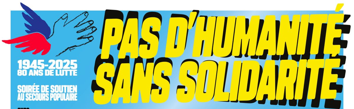 Un concert exceptionnel pour les 80 ans du Secours Populaire Nord à Lille (2025)