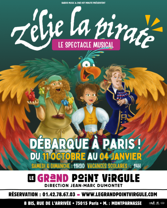 Zélie La Pirate au Grand Point Virgule