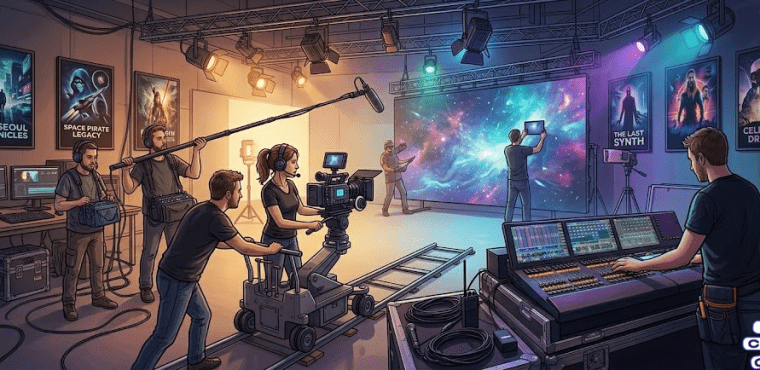 Derrière l'écran : comment les métiers de l'audiovisuel façonnent la Pop Culture de demain (2026)